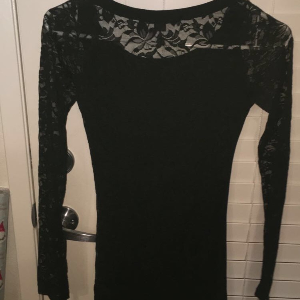 Lace long sleeve